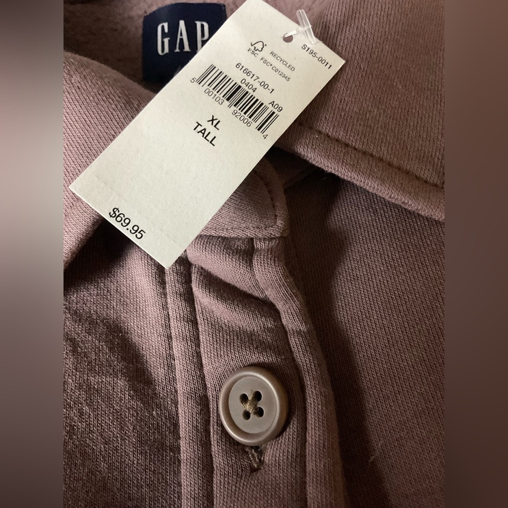 Gap brand women's shirt, size: XL, brown color